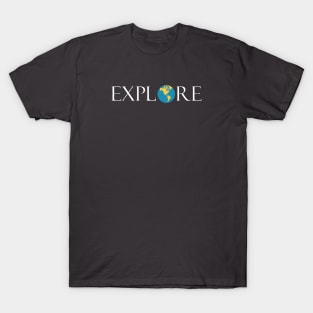 Explore the globe T-Shirt